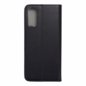 SMART CASE grāmatas tipa viedtālruņa apvalks VIVO Y20 / Y20S / Y20i / Y30 melns
