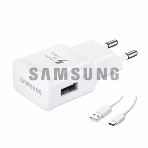 Samsung TA200NWE charger white 15W (incl. packing) + Type-C cable / 100% Genuine