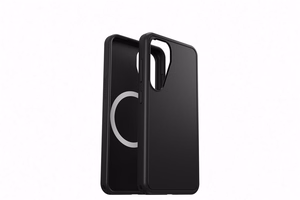 Samsung Symmetry Magnet Case vāciņš, paredzēts Samsung Galaxy S25, melns