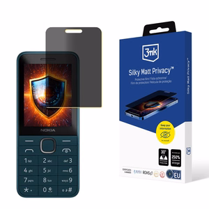 3mk Silky Matt Privacy – privātuma ekrāna aizsargs modelim Nokia 225 4G (2024)