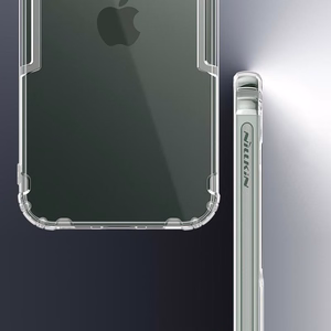 Nillkin Nature TPU vāciņš ierīcei Apple iPhone 12 Pro Max, tumši zaļš