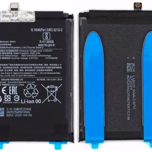 Baterija oriģinālā Xiaomi Redmi Note 9 Pro Max/Redmi Note 10 Pro 5020mAh BN53