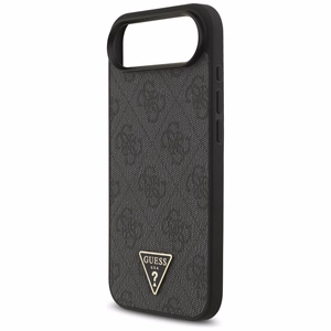 Guess 4G Strap Triangle Logo MagSafe maciņš iPhone 17 Air - melns