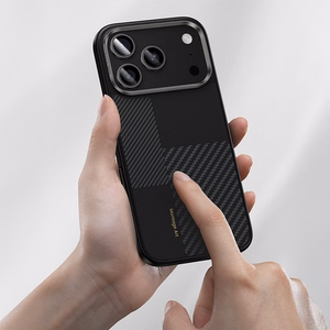 Чехол Benks Montage Magnetic Armor Pro Kevlar Metal Frame 600D+1500D (MA69) для iPhone 17 Pro чёрный (Camera Control Button)