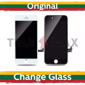 LCD Displejs Saderīgs ar iPhone 7 Balts (Telemax Renewed)