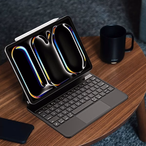 Dux Ducis MK Series vāciņš ar Bluetooth tastatūru iPad Pro 11" 2024 - melns