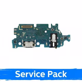Uzlādes ports saderīgs ar Samsung A256 A25 5G ar flex / Plata (Service Pack)
