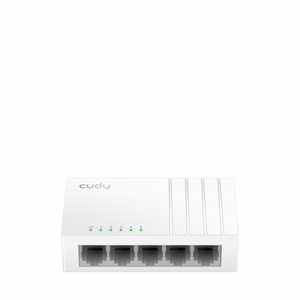 Cudy GS105U tīkla komutators nevadāms Gigabit Ethernet (10/100/1000) balts