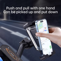 Blavec velosipēda turētājs BV-02 Velo stūrei (BV02-HSB) sudraba-melns