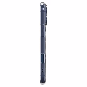 Чехол Spigen Thin Fit MagSafe для iPhone 17 Pro Max - прозрачно-тёмно-синий