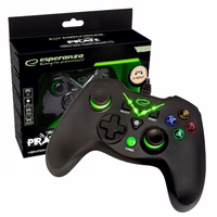 Esperanza EGG114K Gaming Controller melns USB 2.0 Gamepad Analogue / Digital PC, Xbox One, Xbox Series S, Xbox Series X