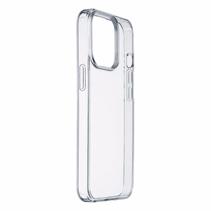 Cellularline Clear Strong vāciņš ierīcei iPhone 15, ar integrētu antibakteriālu sastāvu, caurspīdīgs