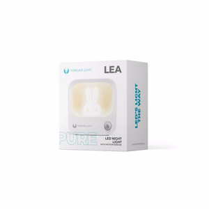 LED BUNNY Night Lampa PURE FLC-10 LEA PIR balts 500mAh Forever Light
