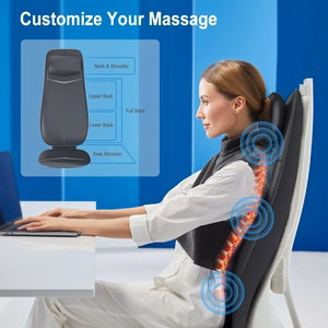 RENPHO Neck & Back Massage Cushion S Black kakla un muguras masāžas spilvens