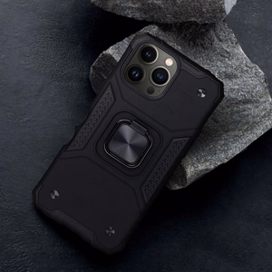 Nitro maciņš modelim iPhone 17 Pro Max / 18 Pro Max – melns