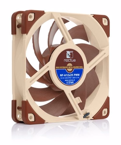 Noctua NF A12x25 5V PWM Computer case Fan 12 cm bežš, sarkans