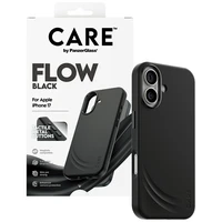 CARE by PanzerGlass Funkcionālais FLOW Magnētiskais viedtālruņa apvalks iPhone 17 - Melns