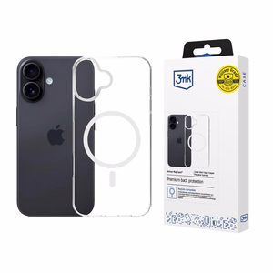 3mk Armor MagCase korpuss iPhone 16 Plus - caurspīdīgs