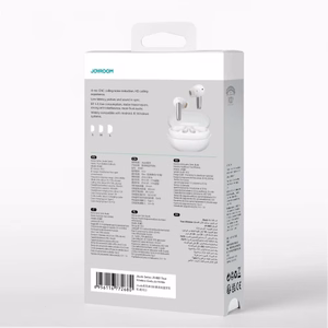 Bluetooth brīvroku ierīce Joyroom "JR-BB1" Balta (Bluetooth 5.3)