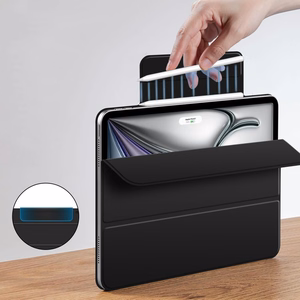 Tech-Protect Smartcase magnētiskais apvalks iPad Air 13” 2024 / 2025 planšetdatoram - melns
