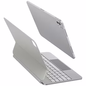 Etui UNIQ Venno Pro Magnetic Smart       z klawiaturą do iPad Pro 11" M4 2024 / M5 2025 balts