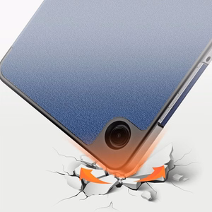 Korpuss Dux Ducis Domo Samsung X110/X115 Tab A9 8.7/X130/X135 Tab A11 8.7 tumši zils