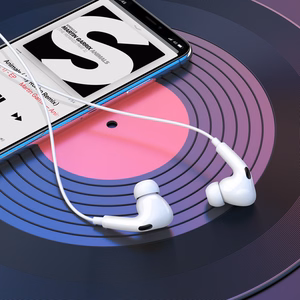 Borofone Austiņas BM100 Pro Fuente ar mikrofonu Type C (DAC) baltas