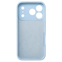Silikona Lite viedtālruņa apvalks Iphone 17 Pro Max gaiši zils