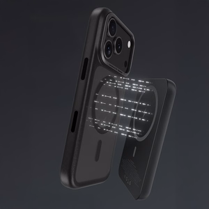 Benks Magnētiskais Mist viedtālruņa apvalks ar metāla rāmi (0070) Iphone 17 Pro Max balts