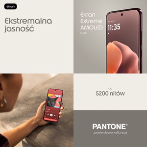 Motorola Edge 70 Pro 5G 8/256 GB, sarkans