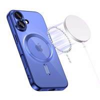 Tech-Protect MagFlex MagSafe maciņš iPhone 17 caurspīdīgs tumši zils