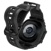 Spigen Rugged Armor Pro apvalks pulkstenim Samsung Galaxy Watch Ultra (47mm) - matēts melns