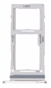 SIM kartes turētājs Samsung N985/N986 Note 20 Ultra Mystic White oriģināls (service pack)