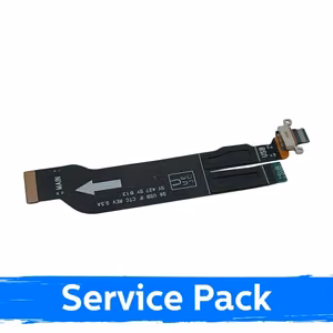 Uzlādes pieslēgvieta saderīga ar Samsung F956 Z Fold6 ar Flex / Plata (Service Pack)