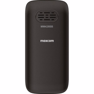 Maxcom MM 428 L GSM mobilais tālrunis, melns un sarkans