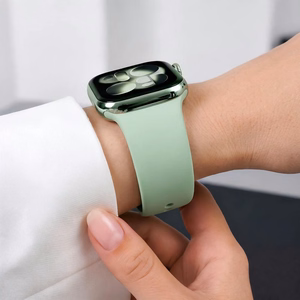 Tech-Protect silikona siksniņa Apple Watch 40/41/42 mm pulkstenim, gaiši zaļa