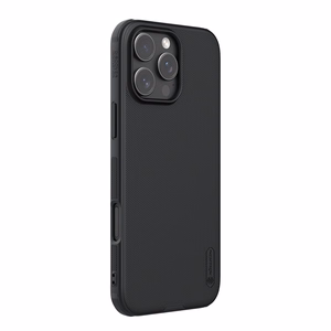 Nillkin Super Frosted Shield Pro vāciņš iPhone 16 Pro Max - melns