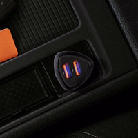 FORCELL F-ENERGY Carbon CC50-2A automašīnas lādētājs 2 x USB A QC3.0 3A 36W melns