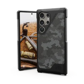 UAG Metropolis LT Magnet viedtālruņa apvalks Samsung Galaxy S24 Ultra ar magnētisko moduli - melns kamuflāžas