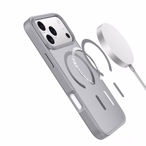 Dux Ducis Yind iPhone 17 Pro Max apvalks saderīgs ar MagSafe - pelēks