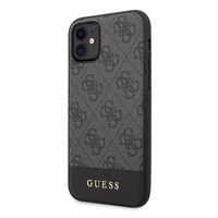 Guess 4G Stripe Collection viedtālruņa apvalks iPhone 11 6.1" / Xr - Pelēks