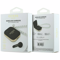 Guess Pearl Strap TWS austiņas melns