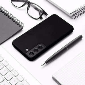 Silikona viedtālruņa apvalks SAMSUNG A40 - melns
