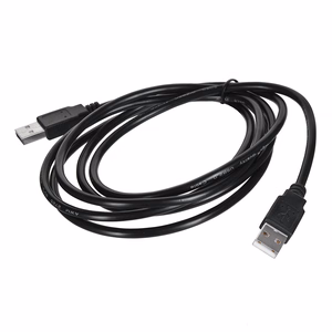 Lanberg CA-USBA-20CU-0018-BK USB kabelis 1,8m 2.0 USB A melns