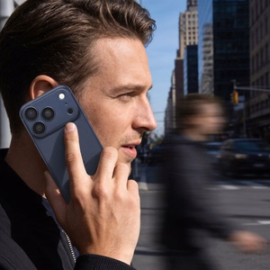 AR+AF Pilna metāla rūdīts stikls priekš IPHONE 17 PRO MAX zils