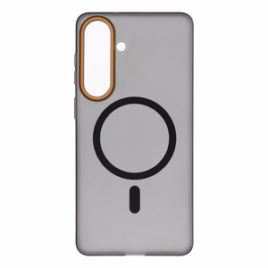 GO ORANGE macins saderigs ar MagSafe SAMSUNG S26 Edge melns