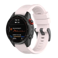 Silikona siksna GARMIN FENIX 3 / 3HR / 5X / 6X / 6X Pro / 7X / 7X Pro rozā (3)