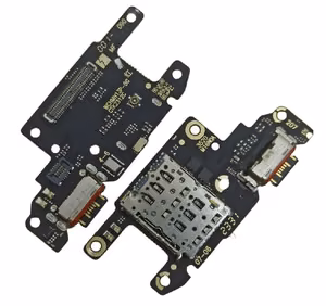 Flex Xiaomi Redmi Note 13 Pro 5G/Poco X6 5G ar charging connector un microphone, SIM card contact original (service pack)