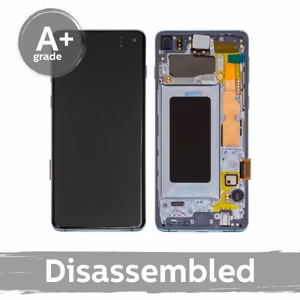 LCD Display Compatible With Samsung G973 S10 with Frame/ Prism Black / (10/10 Used)