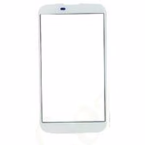 Outer Screen Glass Saderīgs ar LG K10 K420N Balts HQ